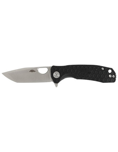 Messer Honey Badger Tanto Schwarz: Pr&auml;zision und kompakte Sicherheit