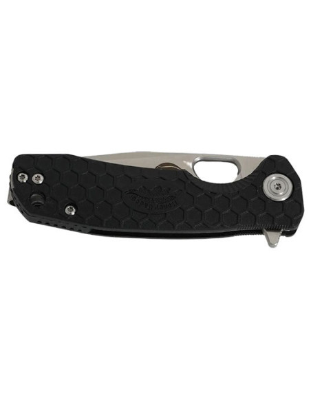 Cuchillo Honey Badger Tanto Negro: Precisi&oacute;n y Seguridad Compacta