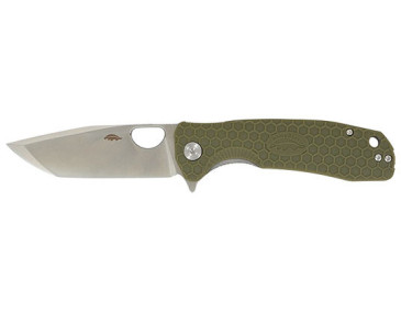 Coltello Honey Badger Tanto Verde : Precisione e Sicurezza Ottimale