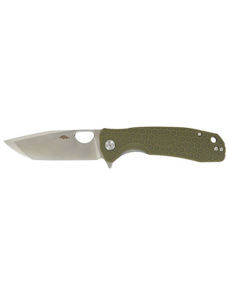 Coltello Honey Badger Tanto Verde : Precisione e Sicurezza Ottimale