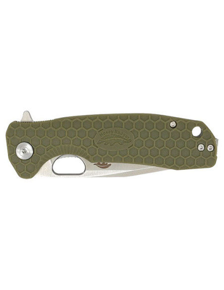 Coltello Honey Badger Tanto Verde : Precisione e Sicurezza Ottimale