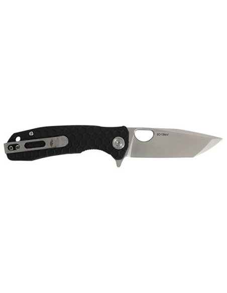Cuchillo Honey Badger Tanto Negro : Precisi&oacute;n y Durabilidad Garantizadas