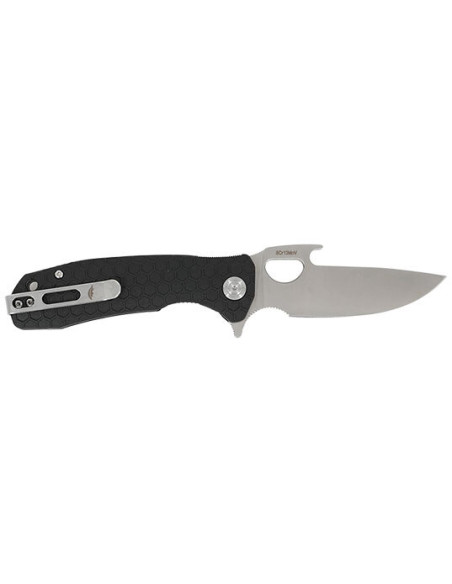 Cuchillo Honey Badger Negro: Precisi&oacute;n y Seguridad sin Igual
