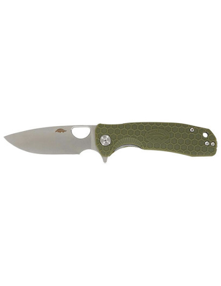 Coltello Honey Badger Verde : Precisione e Comfort al Quotidiano