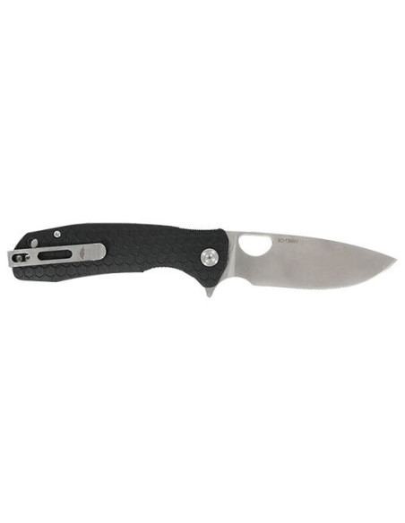 Coltello Pieghevole Honey Badger Nero: Precisione e Durata Garantite