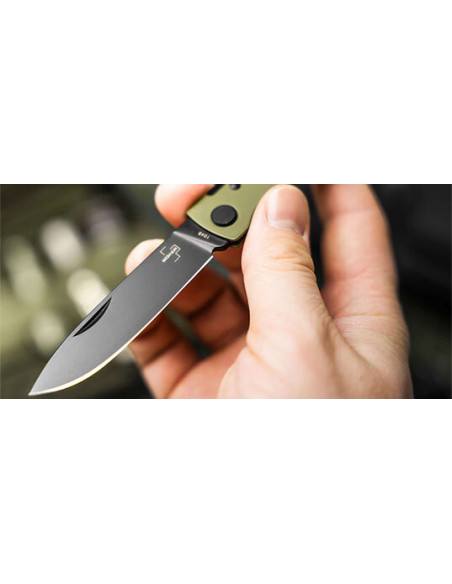 Messer Boker Plus Atlas OD Green : Pr&auml;zision und Eleganz
