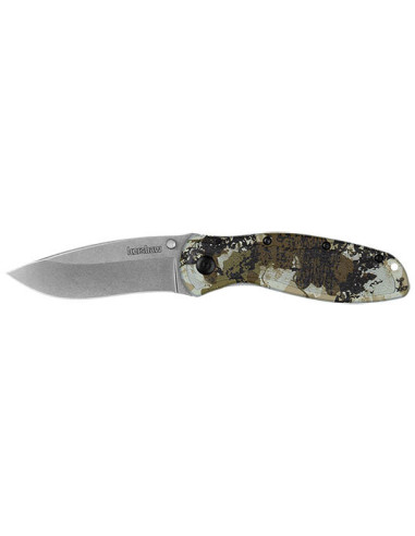 Klappmesser Kershaw Blur Camo: Pr&auml;zision und Diskretion Garantiert