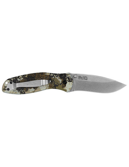 Klappmesser Kershaw Blur Camo: Pr&auml;zision und Diskretion Garantiert