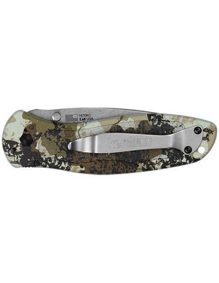 Klappmesser Kershaw Blur Camo: Pr&auml;zision und Diskretion Garantiert