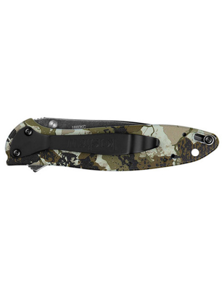 Klappmesser Kershaw Leek: Camouflage-Eleganz und Sicherheit