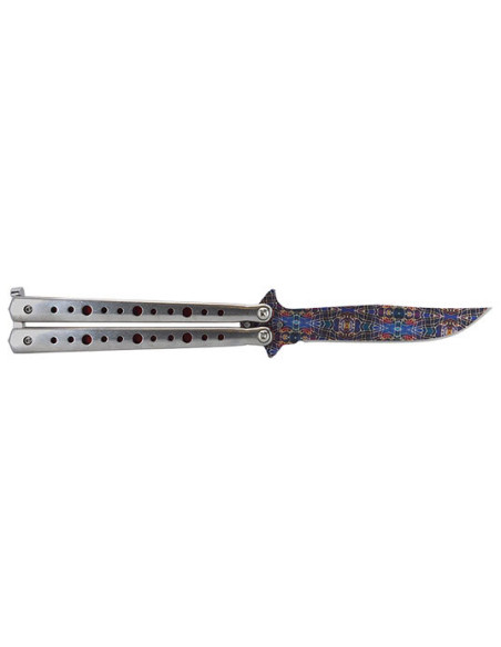 Schmetterlingmesser JKR Multicolor : Pr&auml;zision und einzigartiger Stil