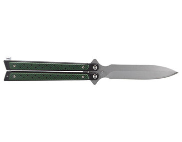 Schmetterlingmesser JKR Gr&uuml;n : Eleganz und Pr&auml;zision f&uuml;r den Alltag 2