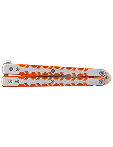 JKR Orange Butterfly Knife: Everyday Elegance and Precision