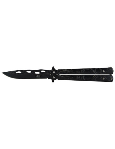 Schmetterlingsmesser JKR Dragon Negro : Un&uuml;bertroffene Eleganz und Pr&auml;zision