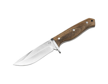 Boker Plus Walnut Drop Knife: Precise Edge, Natural Elegance