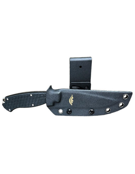 Cuchillo Honey Badger Negro : Precisi&oacute;n y Seguridad al Aire Libre