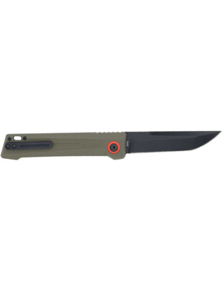 Couteau Cobratec Inferno Green : Pr&eacute;cision et Durabilit&eacute; Assur&eacute;es