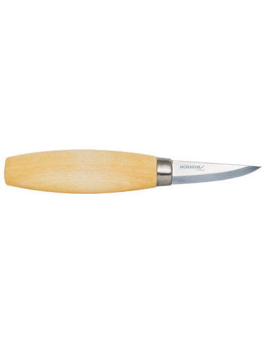 Messer Morakniv 120 : Pr&auml;zision und Komfort beim Holzschnitzen