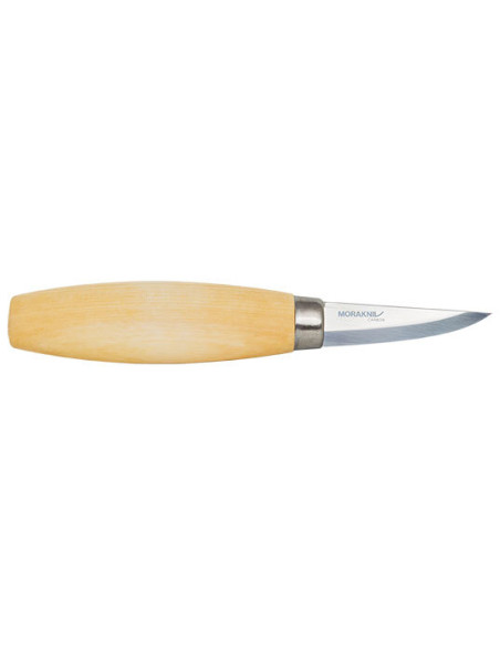 Messer Morakniv 120 : Pr&auml;zision und Komfort beim Holzschnitzen