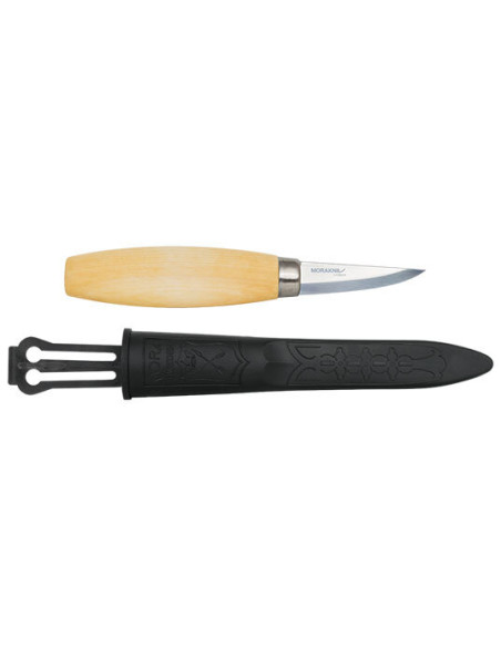 Messer Morakniv 120 : Pr&auml;zision und Komfort beim Holzschnitzen