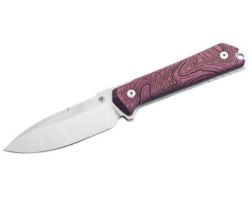 Boker Kiboku Knife: RWL34 Precision and Red Richlite Elegance