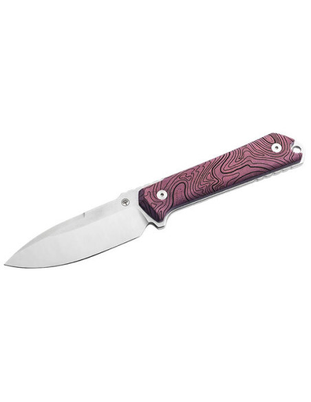 Boker Kiboku Knife: RWL34 Precision and Red Richlite Elegance