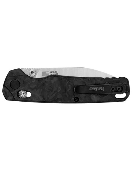 Coltello Pieghevole Kershaw Bel Air XL : Precisione ed Eleganza Nera