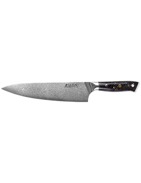 Sakin Damascus 10Cr Chef's Knife: Precision and Unique Elegance