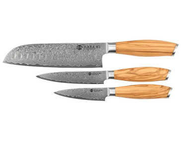 Set Hakami Tsubaki : Precisi&oacute;n y Elegancia con Acero Damas