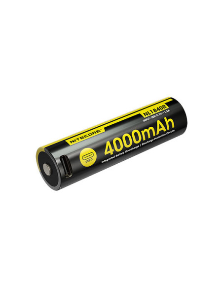 Bater&iacute;a Nitecore 18650 4000mAh: Potencia Duradera y Ecol&oacute;gica