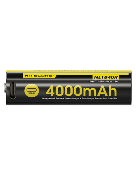 Bater&iacute;a Nitecore 18650 4000mAh: Potencia Duradera y Ecol&oacute;gica