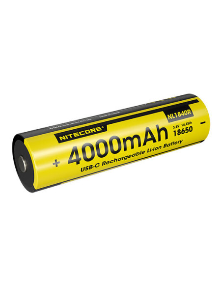 Bater&iacute;a Nitecore 18650 4000mAh: Potencia Duradera y Ecol&oacute;gica