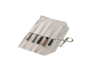 Estuche Tojiro en algod&oacute;n: almacenamiento seguro para 5 cuchillos