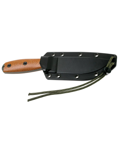 ESEE-4 green blade brown micarta &ndash; lifetime guaranteed survival knife