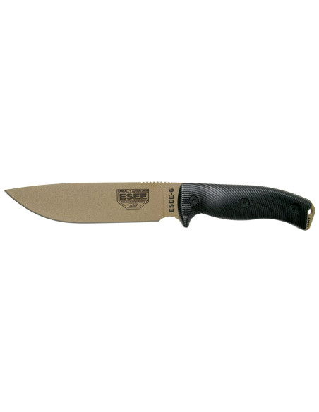 ESEE-6 coltello da sopravvivenza lama Dark Earth acciaio 1095