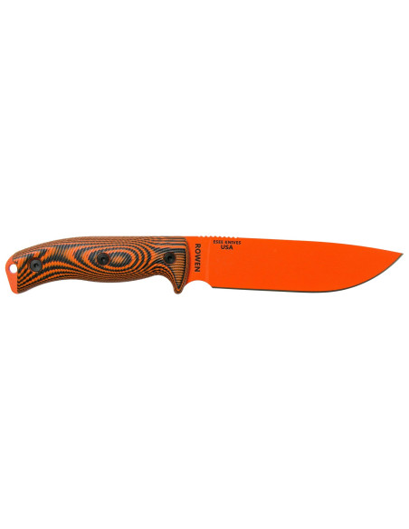 ESEE-6 orange blade: maximum visibility in the field
