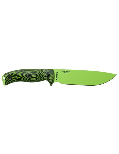 ESEE-6 Venom Green &ndash; 1095 steel survival fixed blade knife