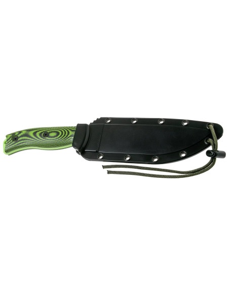 ESEE-6 Venom Green &ndash; 1095 steel survival fixed blade knife