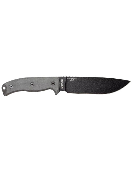 ESEE-6 black blade &ndash; discreet full tang survival knife