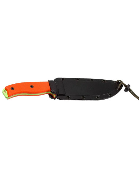 ESEE-6 Venom Green & Orange &ndash; Coltello da sopravvivenza a codolo pieno