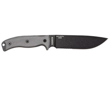 ESEE-6 black blade &ndash; American survival knife with sheath 2