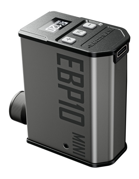 Nitecore EBP10 Mini, kompakte elektrische Pumpe f&uuml;r den Outdooreinsatz