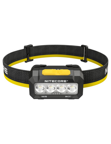 Nitecore HA19 frontale 600 lumens mains libres outdoor