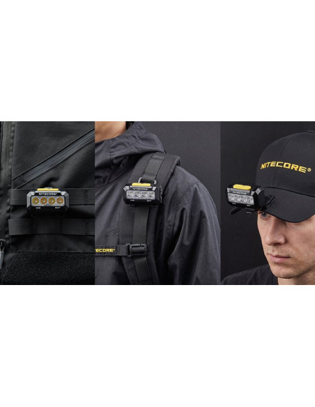 Nitecore HA19 frontal 600 l&uacute;menes manos libres outdoor