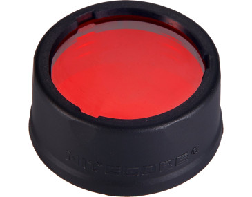 Roter Filter 26mm Nitecore &ndash; Nachtsehen erhalten