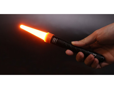 Oranger Signalkegel 20 mm Nitecore &ndash; 360&deg;-Markierung 2