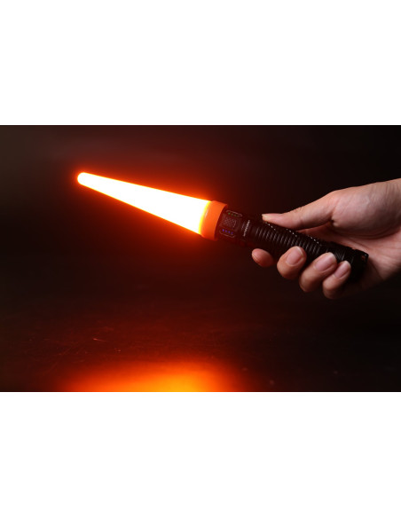 Cono rosso Nitecore 26mm per segnalazione senza abbagliamento