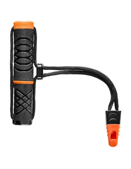 Gerber encendedor ferrosilicio y silbato 100 dB supervivencia