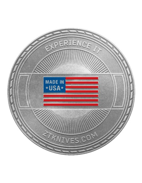 Challenge Coin Zero Tolerance, taktische Sammlerm&uuml;nze