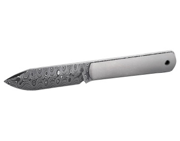 Boker Barlow BFF Titanium Damast, limited edition damascus folding knife